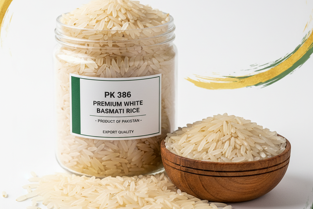 Pk 386 white rice 